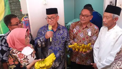 Launching Ripening Pisang Cavendish Jamaah Tani Muhammadiyah (JATAM) Sragen