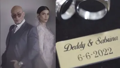Pernikahan Deddy Corbuzier dan Sabrina.