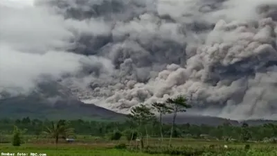 Update! Kembali Erupsi Hari Ini, 5 Desember 2022, PVMBG Kementerian ESDM Beri Himbauan Aktivitas Gunung Semeru