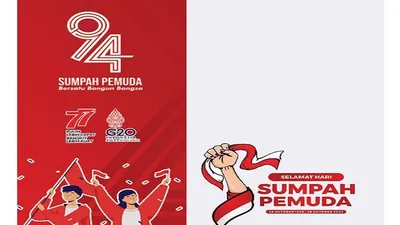 Kumpulan Link Twibbon Hari Sumpah Pemuda 28 Oktober 2022, Cocok untuk Status di Facebook, Instagram dan WA