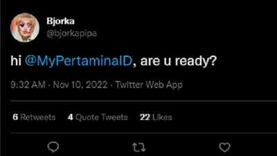 Hacker Bjorka diduga membocorkan data dari aplikasi MyPertamina.