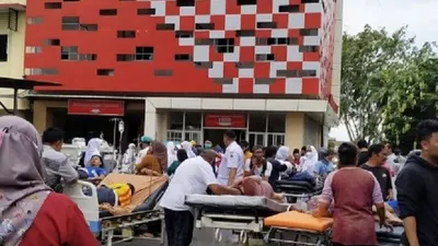 Kepanikan Gempa di Cianjur, Pasien Rumah Sakit Dievakuasi ke Halaman Parkir