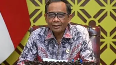 Menkopolhukam Mahfud MD 