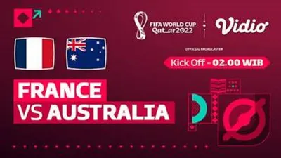 Link Streaming Prancis vs Australia Piala Dunia 2022 Rabu 23 November 2022 Jam 02.00 WIB