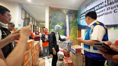 PosAja! Hadir Bantu Korban Gempa Cianjur, Beri Potongan Ongkir 50 Persen