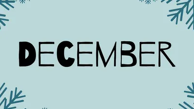 Ilustrasi kata-kata bulan Desember 2022.