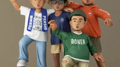 Ramai dilirik sebuah miniatur yang mengenang Tragedi Kanjuruhan yang terjadi pada 1 Oktober 2022.
