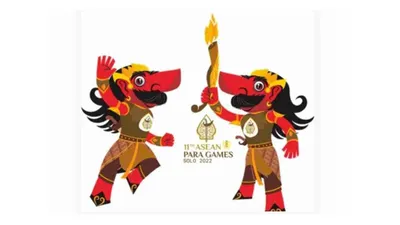 Ilustrasi maskot ASEAN Para Games 2022