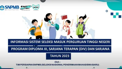 Badan Pengelolaan Pengujian Pendidikan (BP3) telah merilis jadwal lengkap pelaksanaan SNPMB 2023, SNPB 2023, dan SNBT 2023.