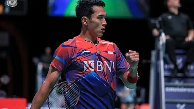 Link Streaming Jonatan Christie vs Lee Zii Jia di Perempat Final Denmark Open 2022 Beserta Head to Head