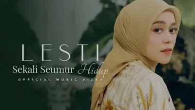 Lirik lagu Seumur Hidup - Lesty, yang trending di YouTube