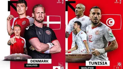 Link Live Streaming Denmark vs Tunisia di Piala Dunia 2022 Qatar Malam Ini Jam 20.00 WIB, Tonton di Sini