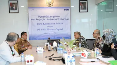 Dukung Penguatan UMKM Seluruh Indonesia, PNM VC Lakukan Penandatangan Kerjasama dengan Bank Kalsel