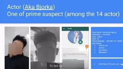 MAH, pemuda asal Madiun jadi tersangka terkait kasus hacker Bjorka. Ini peran dan motifnya