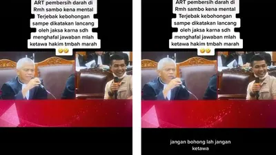 Lebih Parah dari Susi, Diryanto ART Ferdy Sambo Masih Bisa Tertawa Saat Dicerca Jaksa di Persidangan