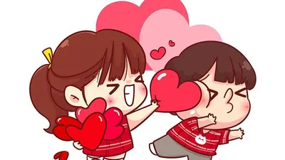 Ilustrasi peringatan Boyfriend Day.