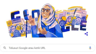 Rasuna Said dalam Google Doodle.
