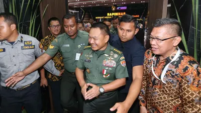 Kasad Jenderal Dudung Abdurachman Minta SMSI Teruskan Kembangkan Jurnalisme Jujur