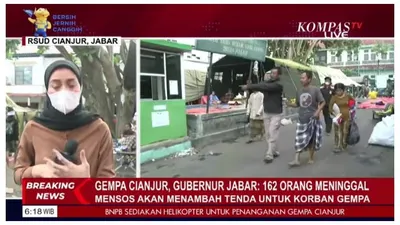 Kondisi Terkini Pasca Gempa Bumi di Cianjur, Para Korban Butuh Bantuan Medis