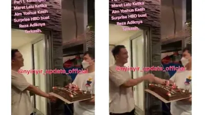 Video Kenangan Alm Brigadir J Saat Memberikan Suprise Ulang Tahun