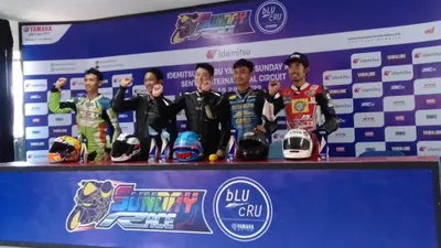 Idemitsu bLU cRU Yamaha Sunday Race pada 18-19 Juni 2022 di Sentul International Circuit , Bogor, berlangsung sukses.