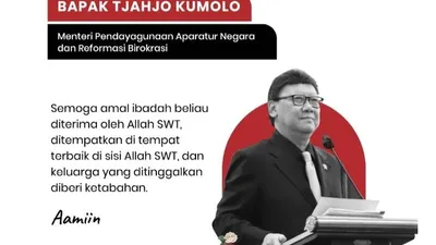 Meninggal Dunia karena Infeksi Paru-paru, Berikut Profil Tjahyo Kumolo