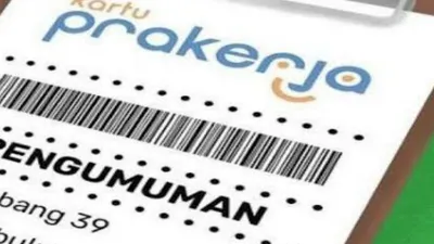 Berikut Daftar Nama Peserta Lolos Seleksi Kartu Prakerja Gelombang 39