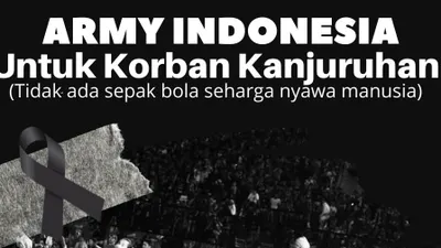 Galang Dana untuk Korban Kanjuruhan, ARMY: Kami Tidak Ada Batasan untuk Target Humanity