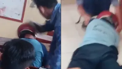 Tangkapan Layar, Video Aksi Bullying di SMP Plus Baiturrahman Bandung.