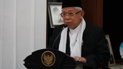 Wakil Presiden RI, KH Maruf Amin.