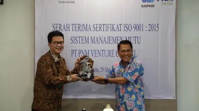 Ilustrasi PNM Venture Capital raih sertifikasi ISO 9001:2015