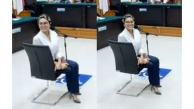 Tampak Siap dan Terbiasa, Nikita Mirzani Hadiri Sidang Perdananya dengan Ceria