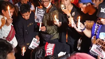  Tragedi Kanjuruhan, Gabungan Suporter Sepak Bola Indonesia Gelar Aksi Nyalakan Lilin dan Doa Bersama: Jangan Sampai Terjadi Lagi (Instagram @pengamatsepakbola)