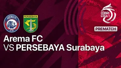 Nonton Siaran Langsung&nbsp;Arema FC vs Persebaya Surabaya BRI Liga 1, Kick Off Jam 20.00 WIB, Klik di Sini