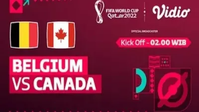 Nonton&nbsp;Siaran Langsung&nbsp;Belgia vs Kanada Piala Dunia 2022 Qatar di Sini, Kick Off Pukul 02.00 WIB!