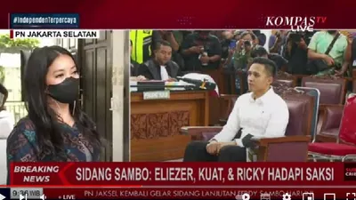 Pendukung Richard Eliezer Kembali Datangi PN Jaksel untuk Beri Support Saat Persidangan