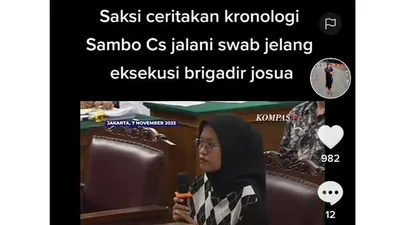 Bukti Pembunuhan Berencana Brigadir J Makin Jelas, Saksi Nakes Sebut Ferdy Sambo Tak Pernah Lakukan Swab! 