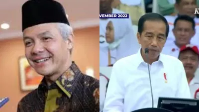Kode Jokowi Sebut Jagokan Pemimpin Rambut Putih, Benarkah Dukung Ganjar Pranowo?
