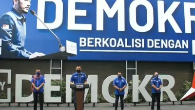 Konferensi Pers Ketua Umum Partai Demokrat Agus Harimurti Yudhoyono (YT/Agus Yudhoyono)