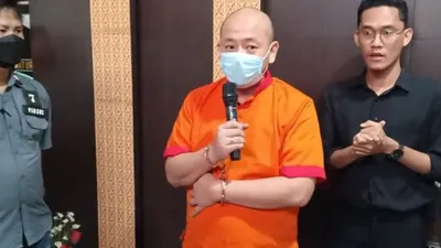 Jason Tjakrawinata (38), pelaku penganiayaan perawat RS Siloam Palembang [Andika/suara]