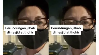 Video Ibu-Ibu Dilarang Masuk Masjid At Thohir Karena Tidak Pakai HIjab Jadi Bawa-Bawa Erick Thohir