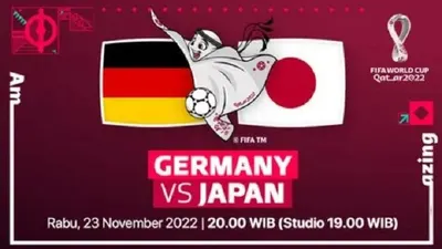 Jerman vs Jepang di Piala Dunia 2022.