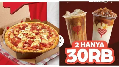 Promo 11.11 untuk Makanan dan Minuman, Nikmati Chatime hanya Rp11 Ribu hingga Pizza Hut Meaty