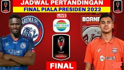 Jadwal Lengkap Final Piala Presiden 2022 Arema FC vs Borneo FC Leg 1 dan Leg 2, Cek di Sini!
