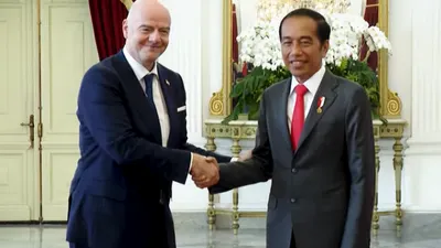 Sederet Hasil Pertemuan Presiden Jokowi dengan&nbsp;Presiden FIFA, Satu Diantaranya Didesak Agar Segera Dieksekusi