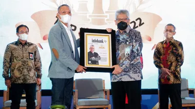 bank bjb  meraih penghargaan berkat inovasi digitalisasi serta pencapaian kinerja perseroan yang tumbuh positif di atas rata-rata perbankan Nasional.