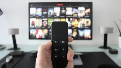 Ilustrasi cara pasang set top box Matrix Apple.