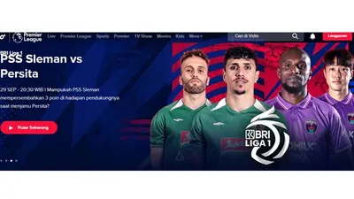 Link Live Streaming Bola PSS Sleman vs Persita Tangerang BRI Liga 1 Kamis 29 September 2022 Jam 20.30 WIB