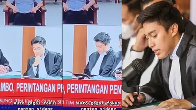 Sangun Ragahdo Yosodiningrat, Pengacara Brigjen Hendra Kurniawan yang Bikin Salfok di Sidang, Ini Profilnya