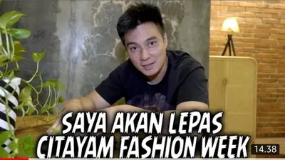 Pernyataan Baim Wong Lepaskan Citayam Fashion Week (CFW)